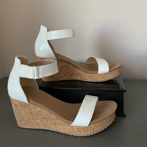 Cork Wedge Sandals